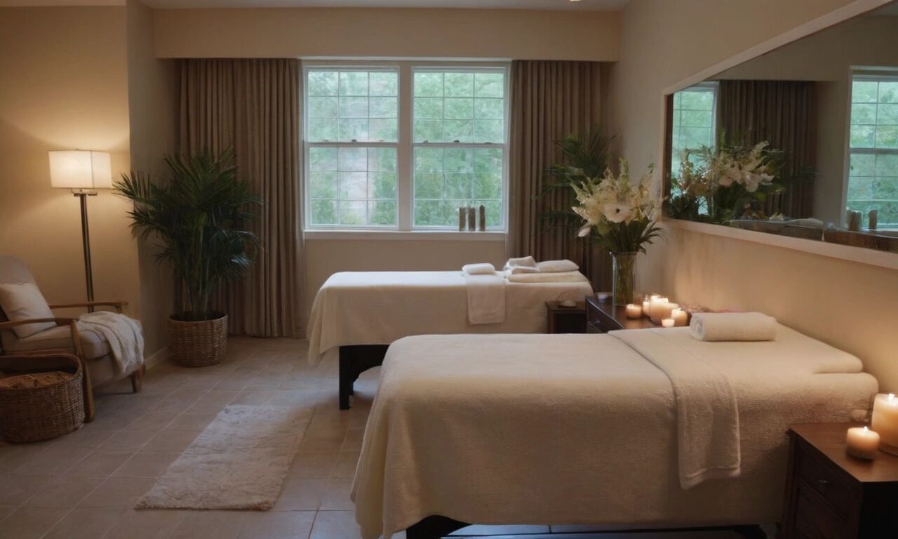 Luxurious Spa Treatment Room